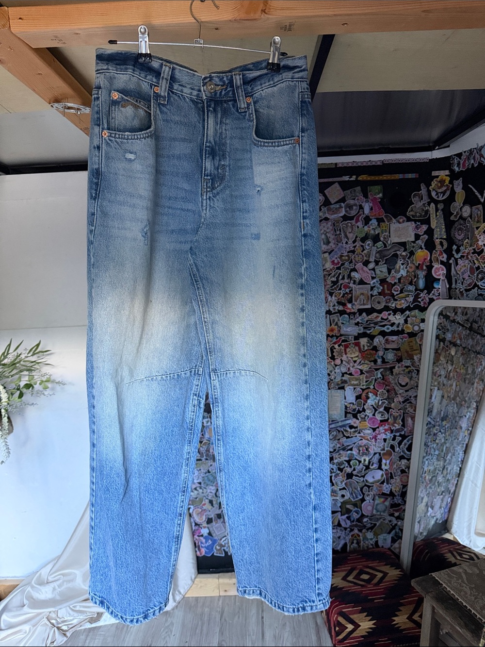 BDG Light Blue Relaxed Fit Men’s Jeans